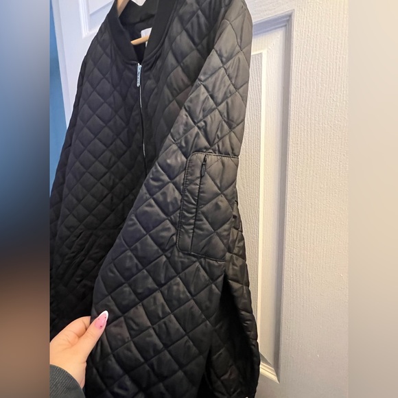 Zella Longline Quilted Bomber Jacket - Picture 9 of 12